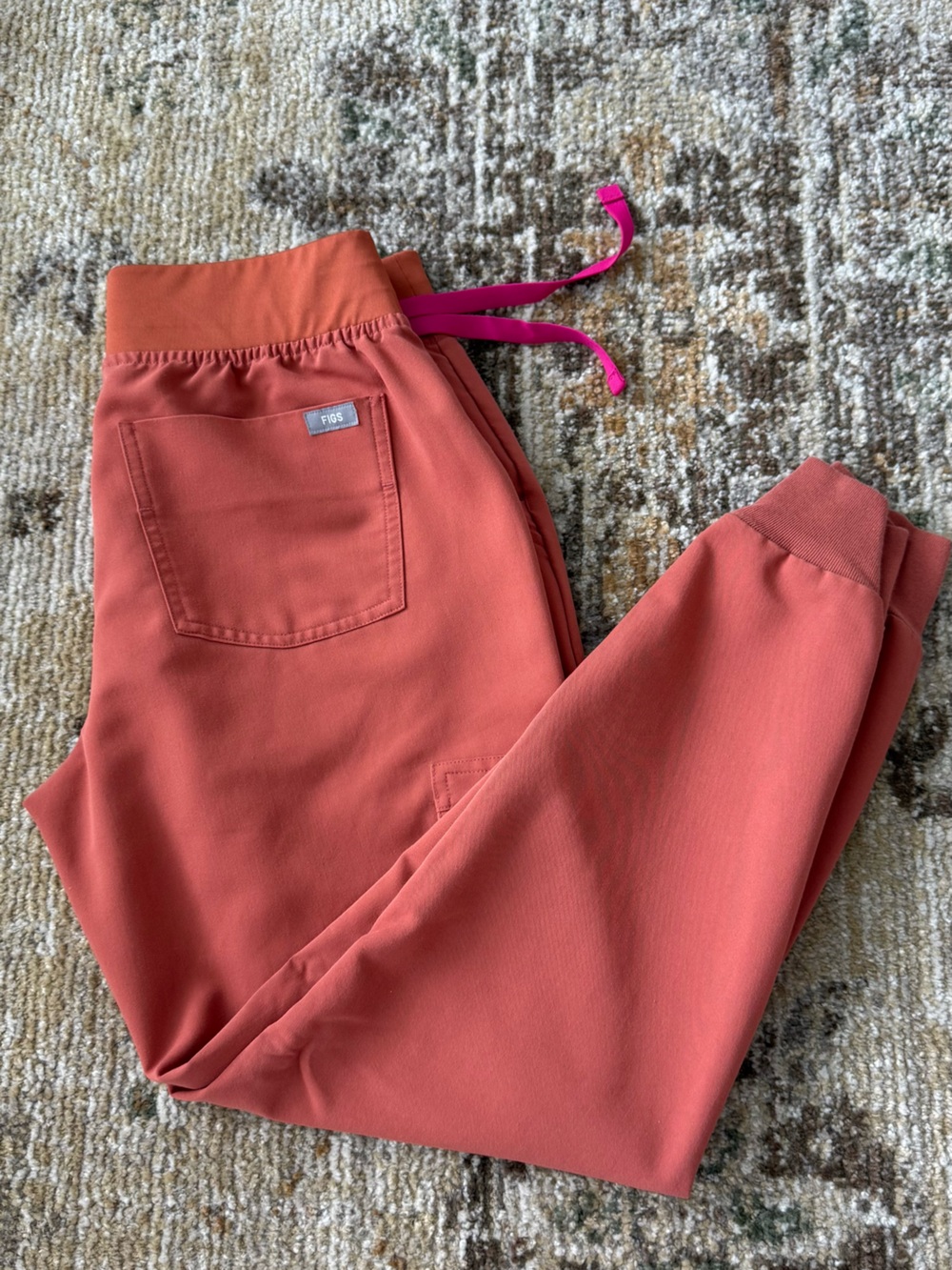 FIGS Terracotta jogger pant S/P